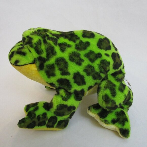 Ganz Webkinz Bullfrog Frog 9" Plush Toy NO CODE BW123G HM114 - Picture 4 of 8